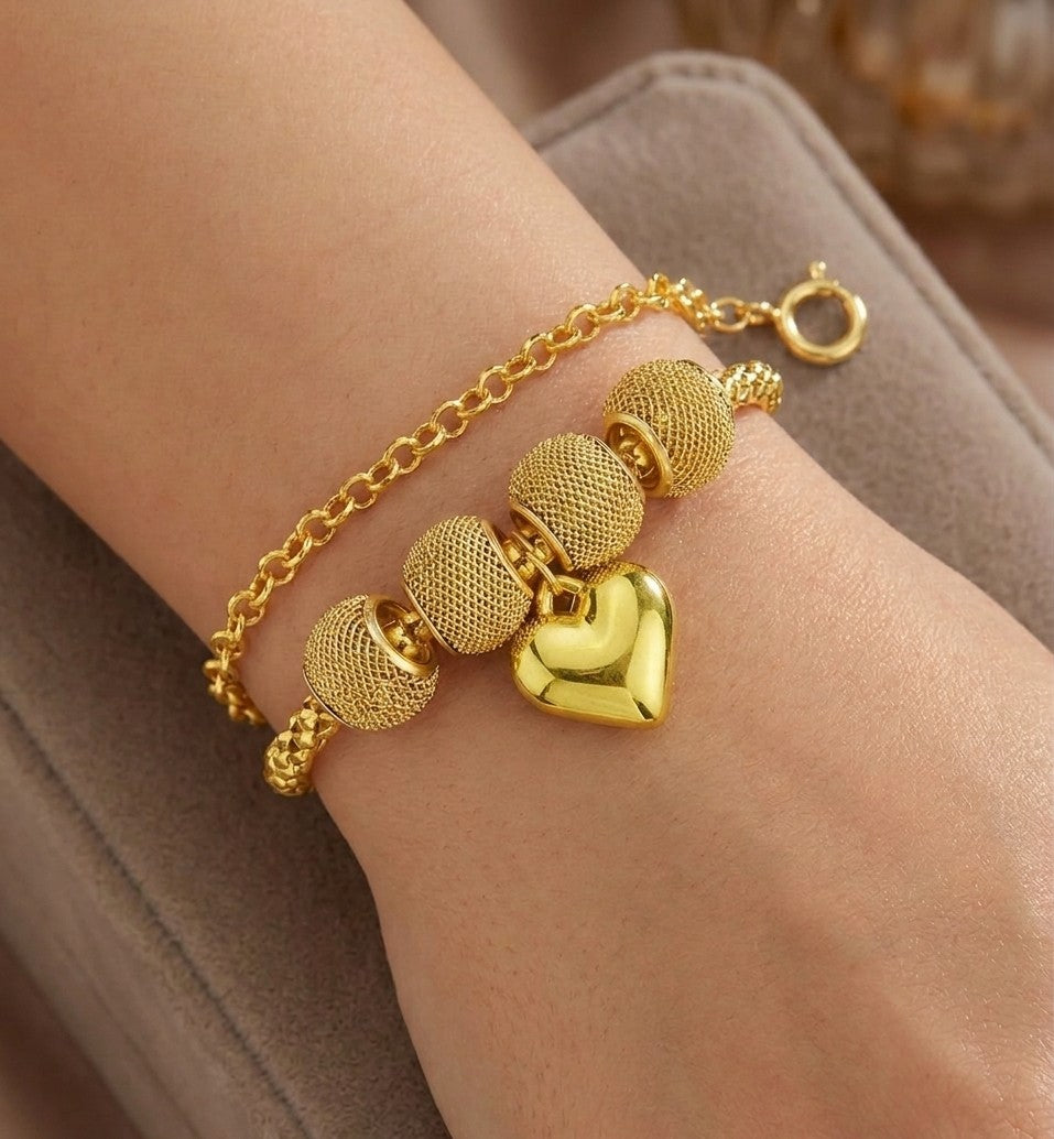 ✨ Celeste Shine Gold Plated Bracelet ✨